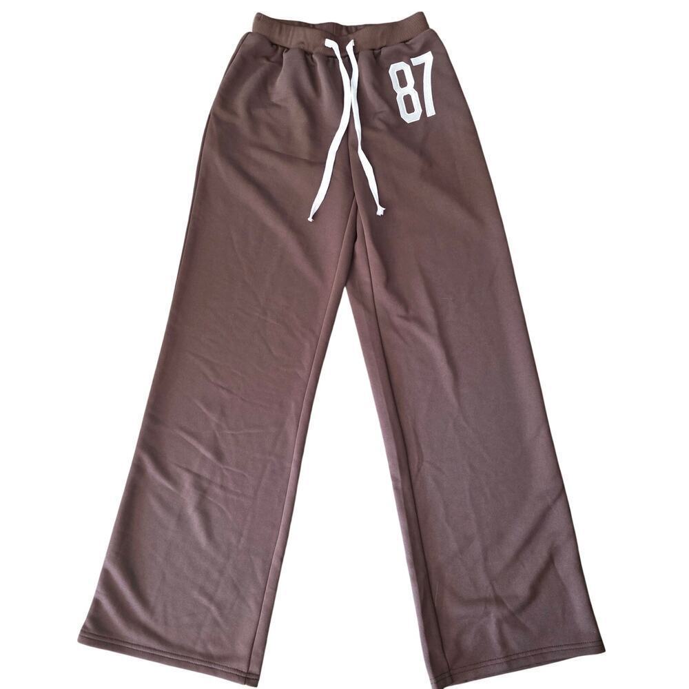 SHEIN Women's Wide Leg Pull-on  Sweat Pants "87" size XS